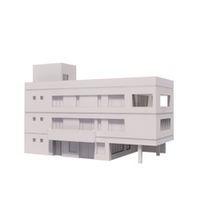 küçük bina mimari 3d print model - Mito3D