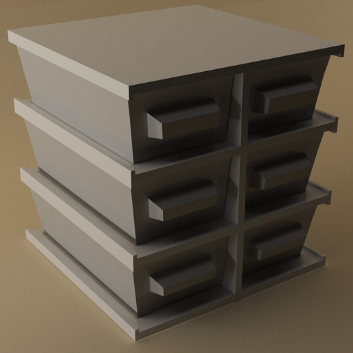 pequeno gabinete 3D print model - Mito3D