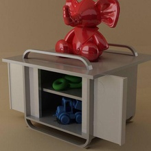 small cabinet toys 3d print model - Mito3D