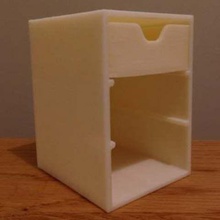 kleine Brust Schubladen home Container die Regale Regal 3d print model - Mito3D