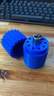 küçük kırıcı Kulp destek sigara çakmak kesme makinesi Ulaşım Maria Çiçekler ot 3d print model - Mito3D