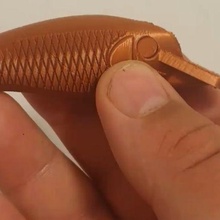 klein Kurbelköder locken Gadget Angeln Stecker Fisch Pike Barsch Nachahmung 3d print model - Mito3D