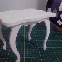 pequenos bonecos de mesa a casa casinha bonecas tabela 3d print model - Mito3D