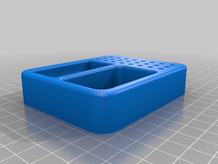 piccolo dremel organizzatore attrezzo titolari scatole 3d print model - Mito3D