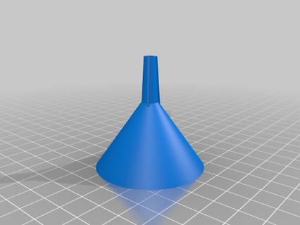 small funnel customized kitchen dining 3d print model - Mito3D