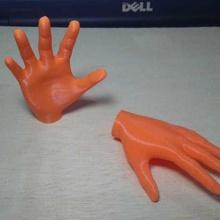 las manos pequeñas piernas los dedos juego mano juguetes de juguete la pierna 3d print model - Mito3D