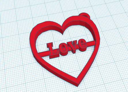 small heart digging 10 heart saint valentine love  3d print model - Mito3D