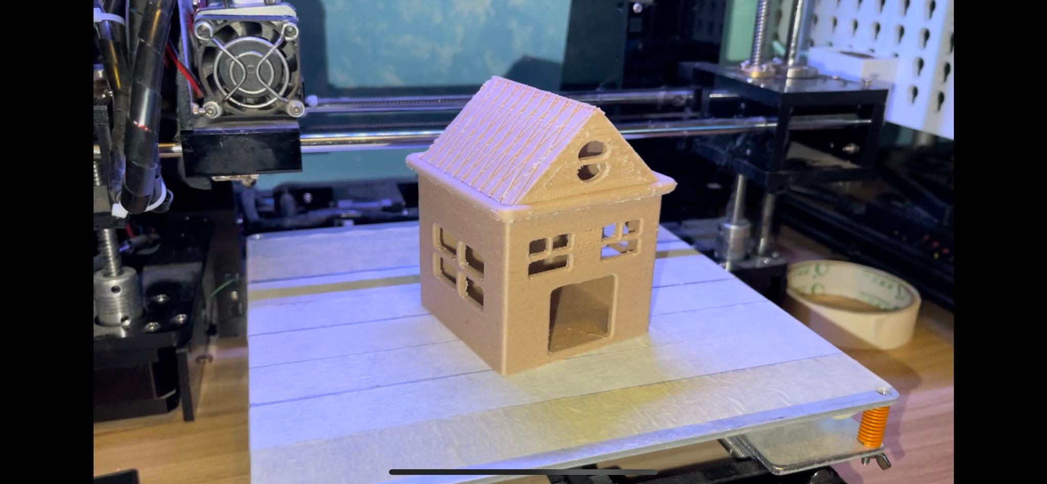 small house 3D print model - Mito3D
