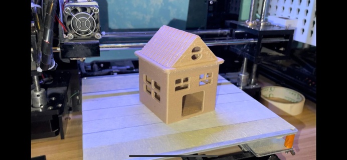 klein Haus 3d print model - Mito3D