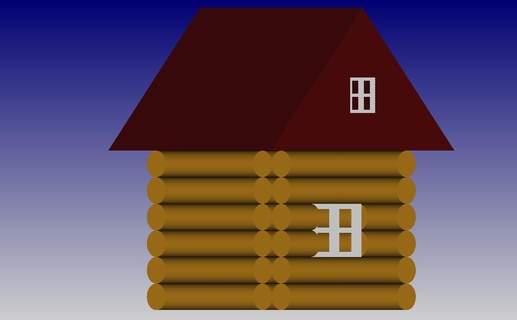 small hut house architecture building build disign interior home 3d print model - Mito3D