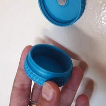 small jar magnet 3d print model - Mito3D