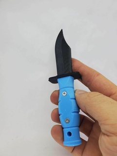 small knife hunting camping hiking toy 3d print model - Mito3D