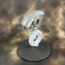 small knight dread mech monowheel 3d print model - Mito3D