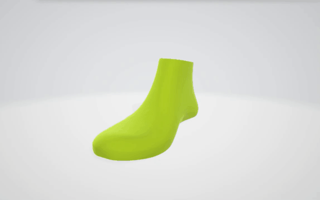 small last digital shoelast shoelast3d shoe tree lasts women's lady's 3d 3d print model - Mito3D