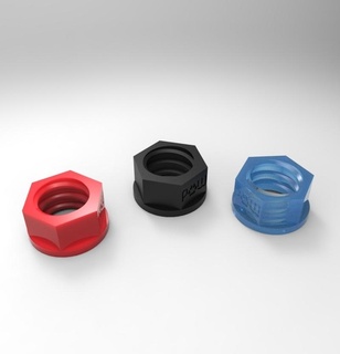 small nut dumbbells Various dumbbell weights 3d print model - Mito3D