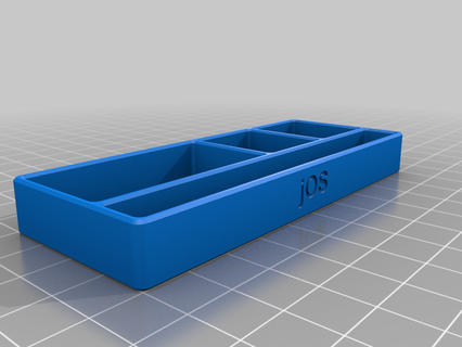 pequeña partes envase artilugio caja smd soldadura almacenamiento electrónica 3d print model - Mito3D