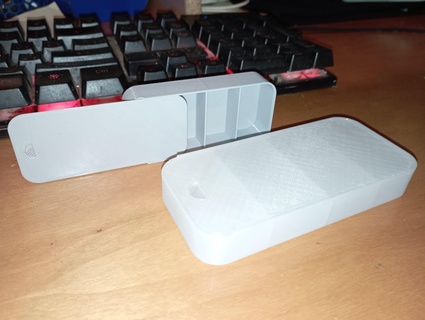 klein Teile Lager skalierbar Zuhause Haus Box gleiten frei Veranstalter 3d print model - Mito3D
