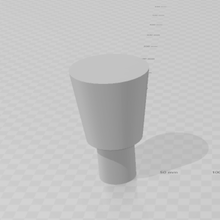pequeña clavija 3d print model - Mito3D