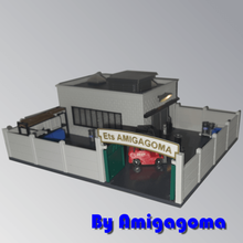 kleine pflanze Spiel Modell factory ho Dekor Modell-Zug 3d print model - Mito3D