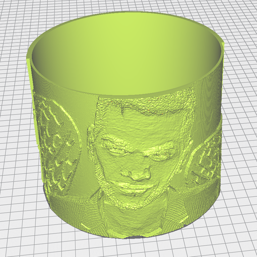small pot holder kenn'v cover 3D print model - Mito3D