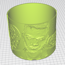 küçük tencere Kulp destek v bilmek örtmek kılıf 3d print model - Mito3D