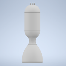 small rocket engine 3d print model - Mito3D