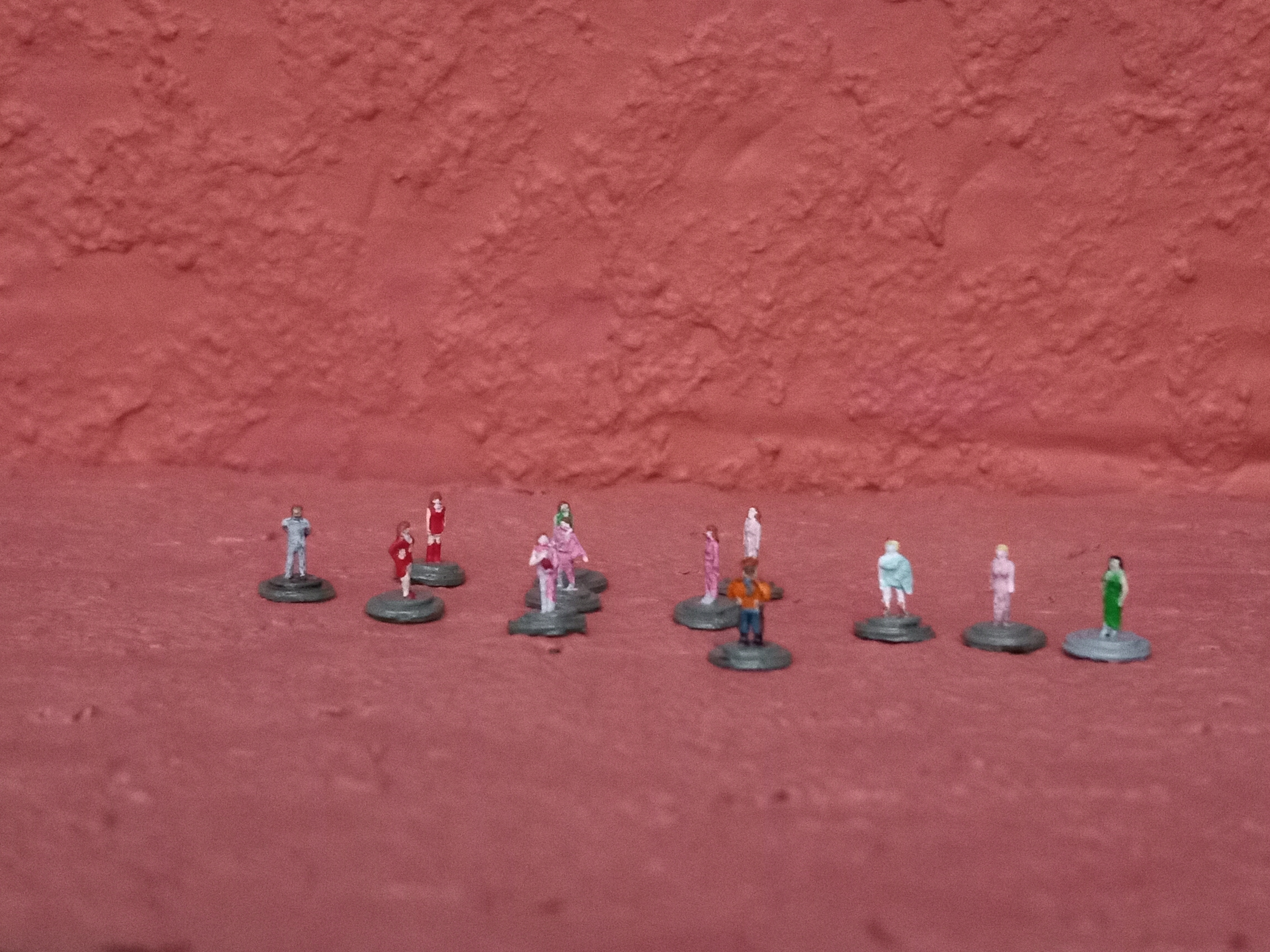 pequeña escala estrella emigrar tos barro tripulación juego 6mm 10mm cifras miniaturas 3D print model - Mito3D