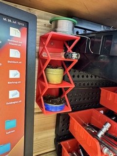 pequeno estante organizador 3d print model - Mito3D