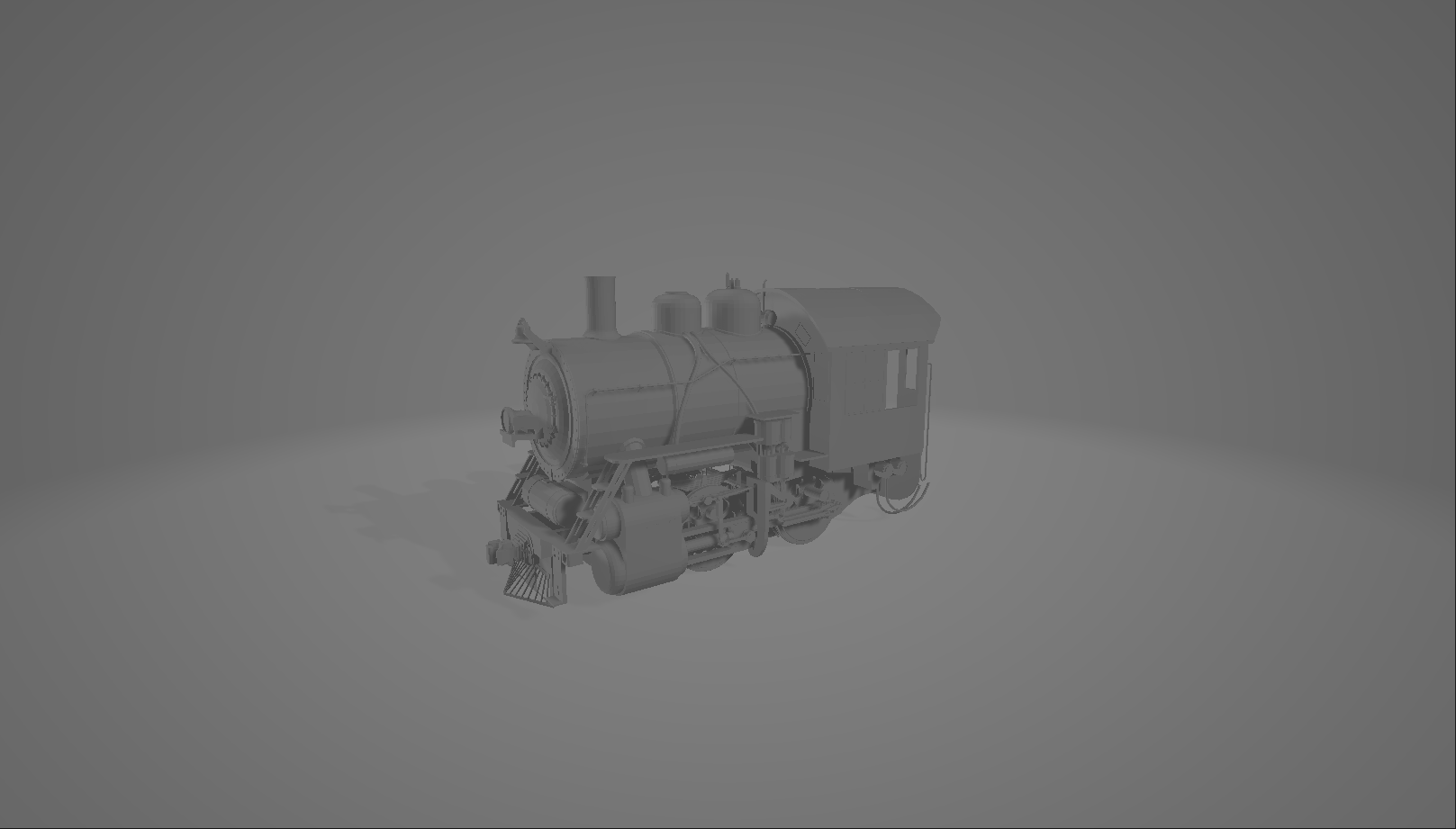 small shunting locomotive game steam railroad train wagon rails machinist coal boiler fireplace charge passengers engineering railway fierce station driver machine tend 3D print model - Mito3D