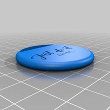 small simple funny just do later keyring jewelry keychains quote keychain 3d print model - Mito3D
