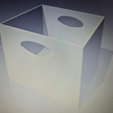 pequeno simples armazenamento caixa 3d print model - Mito3D