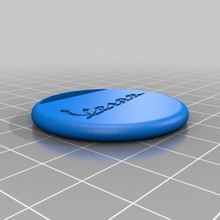 small simple vespa keyring jewelry keychains 3d print model - Mito3D