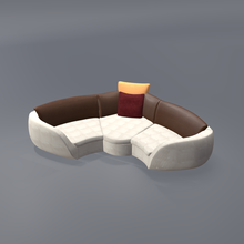 small sofa 3d print model - Mito3D