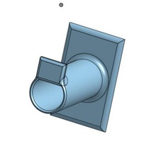 pequeno spool titular 10m de filamento a casa 3d 3d print model - Mito3D