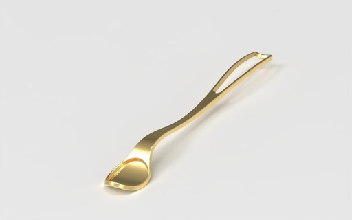 small spoon workout try ingredient mix drinks kitchen food 3d print model - Mito3D