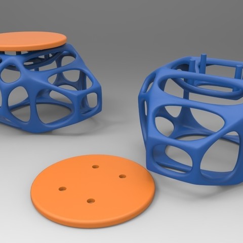 petit stand l'art 3D print model - Mito3D