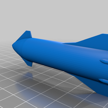 küçük yıldız gemisi 20 boşluk roket Araçlar 3d print model - Mito3D