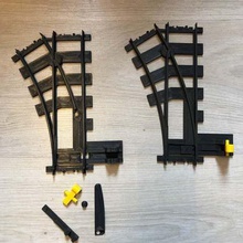 küçük anahtarları Sağ Sol oyun oyuncak traintrack lego byctrldesign 3d print model - Mito3D