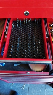 small toolbox inlays drill endmill storage tools lista milling drilling drawer thread dials screw bits 3d print model - Mito3D