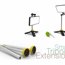 küçük tripod uzantı genişletici kamera 3d print model - Mito3D