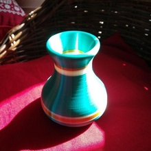 small vase pot setting home 3d print model - Mito3D