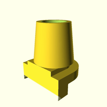 smaller strain relief flexible rubber replacement_parts 3d print model - Mito3D