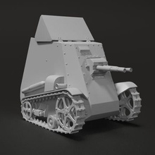 smallest tank mias smallest tank mias 3d print model - Mito3D