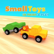 smalltoys tow truck game plaything lorry 3d print model - Mito3D