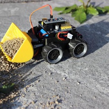 smars loader dlc game diy play arduino sg90 modular garden escavator cat robot toy 3d print model - Mito3D
