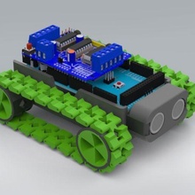 smars v01 gadget arduino mega 2560 modüler robot robotik 3d print model - Mito3D