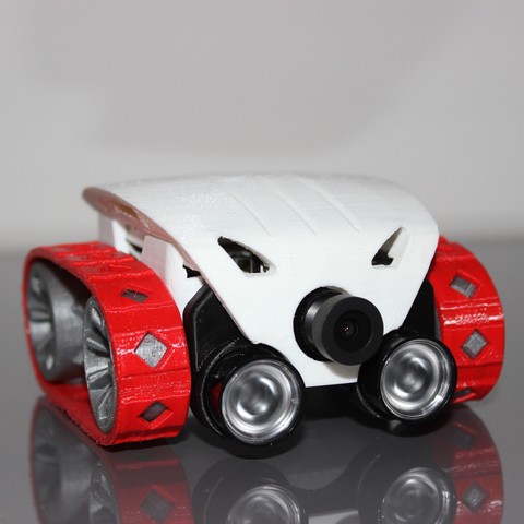 smars zero gadget robot dlc il lampone pi ugv drone 3D print model - Mito3D