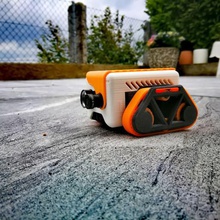 smars cero v4 gadget 16340 n20 spy de la cámara bot rpizero rpi frambuesa drone ugv el sumo robot 3d print model - Mito3D