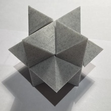 smart-star art star math puzzle sculpture 3d print model - Mito3D