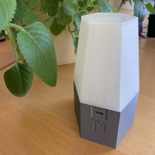 smart beacon warehouse tool - Elektronik Lager esp32 Leuchtturm Batterie 3d print model - Mito3D